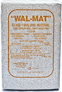 Fiberlite WAL-MAT cellulose insulation bag