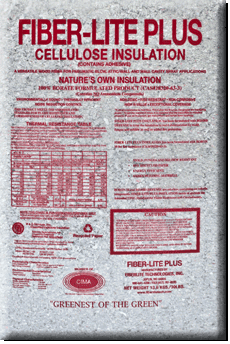 Fiber Lite Plus cellulose insulation